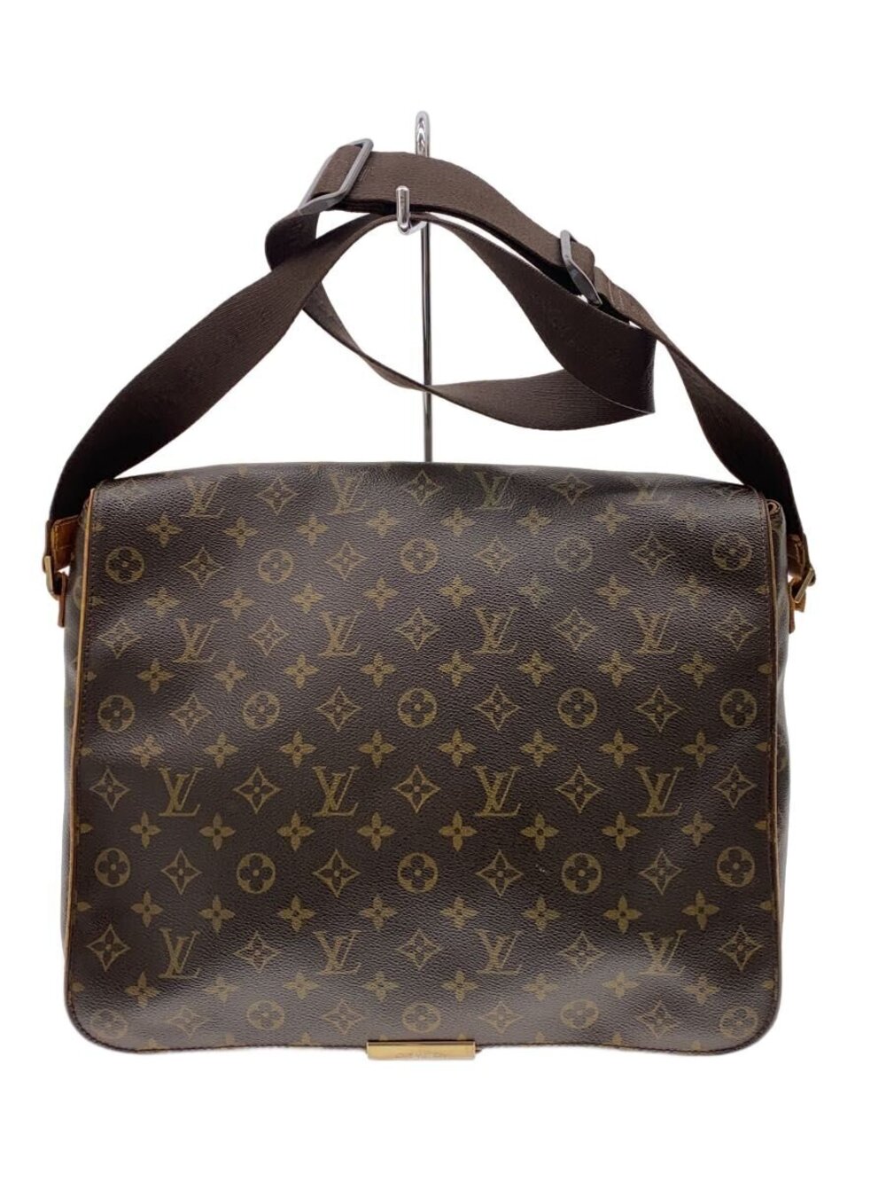 LOUIS VUITTON Abesses Monogram Canvas Brown